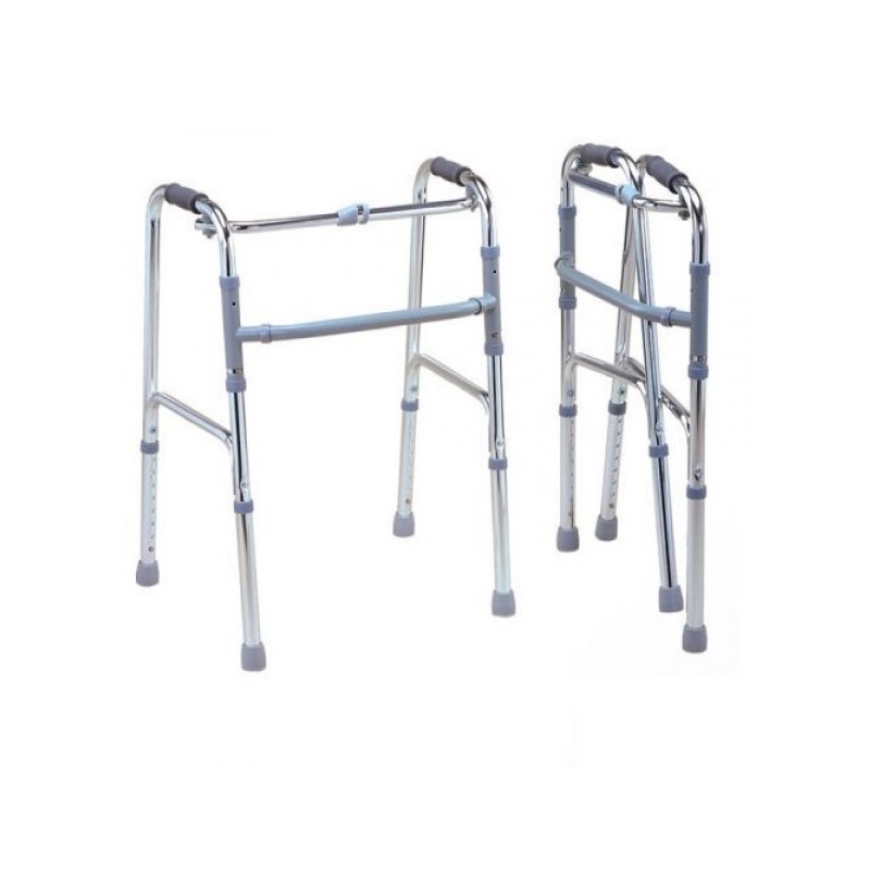 Medwelt, Alüminyum, Katlanabilir, Boy ayarlanabilir, Walker, (Yürüteç),